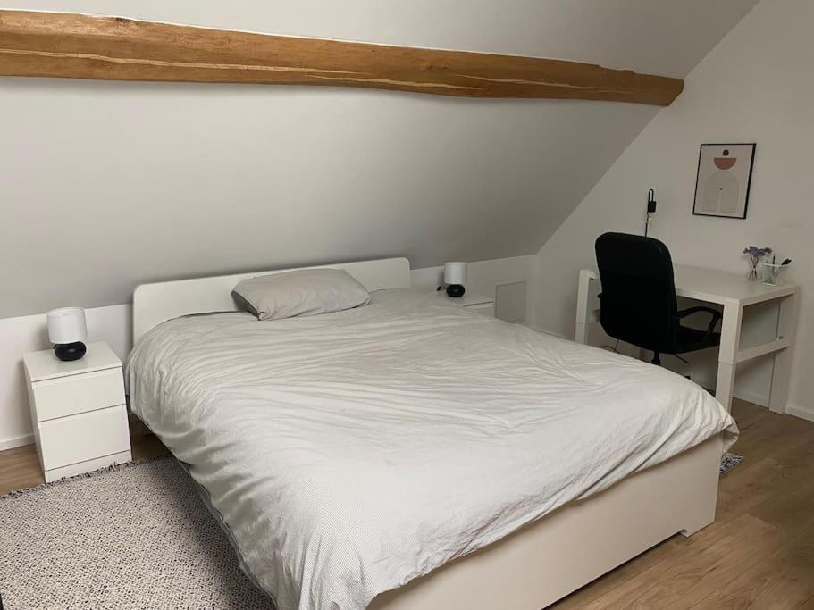 Appart Renove En Duplex Avec Terrasse Et Garage Bouleurs Exteriér fotografie